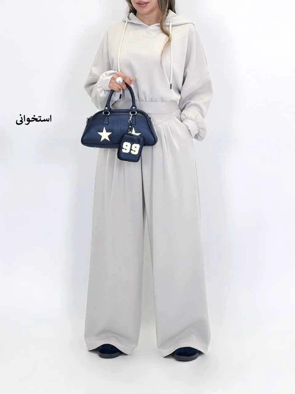 7499-هودی و شلوار موکارلو